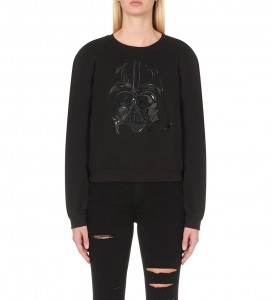 Selfridges - women's Darth Vader sweatshirt by Eleven Paris (front)
