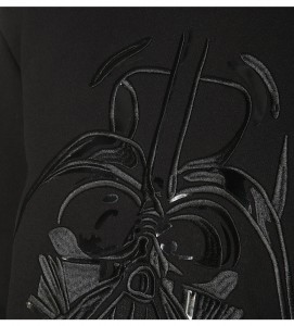 Selfridges - women's Darth Vader sweatshirt by Eleven Paris (front detail)