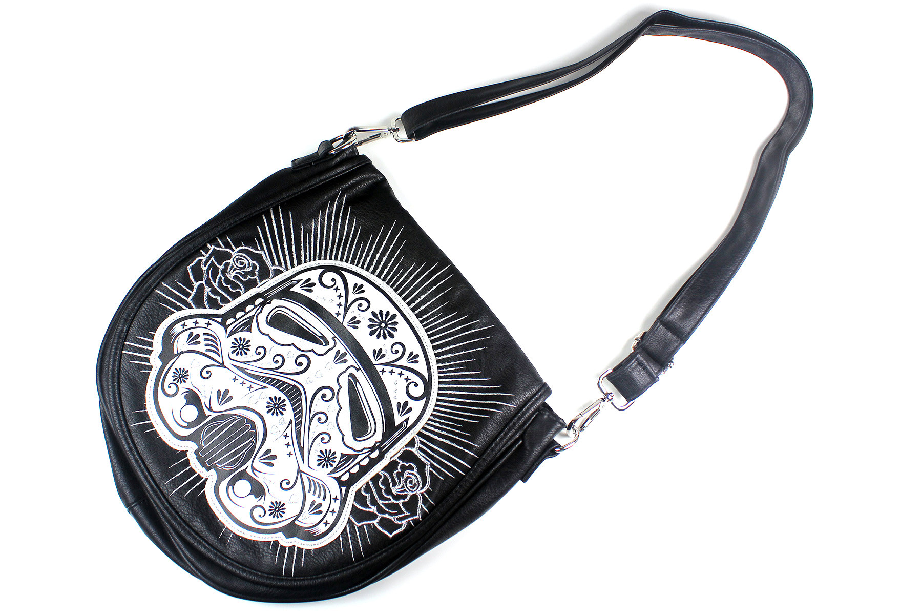 Fashion Skull Printed Top-Handle Bag for Women's Japanese Luxury Crossbody  Bag PU Leather Punk Tote Bags Designer Zipper Satchel - AliExpress