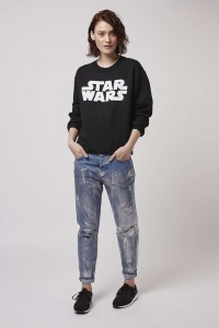 Topshop - women's Star Wars sweatshirt by Tee And Cake