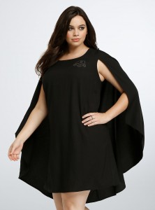 Torrid - women's plus size Darth Vader cape dress by Her Universe