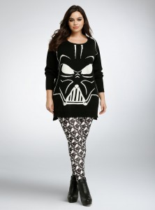Torrid - women's plus size Darth Vader sweater by Her Universe