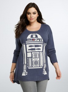 Torrid - women's plus size R2-D2 sweater by Her Universe