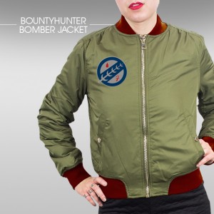 We Love Fine - Bounty Hunter bomber jacket