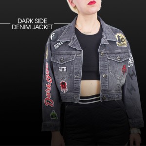We Love Fine - Dark Side denim jacket