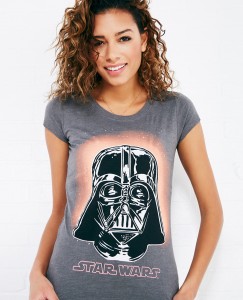 Wet Seal - women's Darth Vader t-shirt (front)
