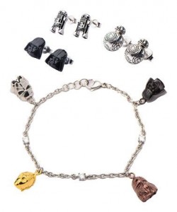 Zulily - Star Wars stud earring and charm bracelet set