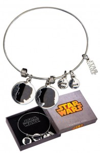 80's Tees - Princess Leia and Han Solo expandable bracelet by Body Vibe