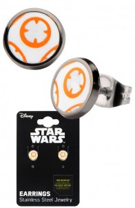 80's Tees - The Force Awakens BB-8 stud earrings by Body Vibe