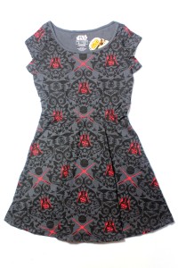 Thinkgeek - Women's Darth Vader tapestry dress by Mighty Fine (front)