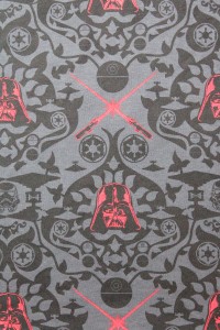 Thinkgeek - Women's Darth Vader tapestry dress by Mighty Fine (detail)