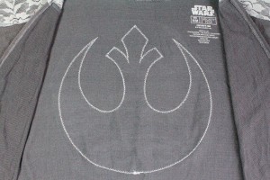 Thinkgeek - Exclusive Rebel Alliance dolman cardigan by Mighty Fine (inner detail)