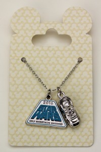 2016 Run Disney Star Wars Half Marathon Weekend necklace (Disneyland)