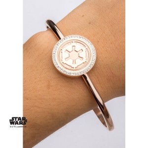 Body Vibe - women's Galactic Empire symbol bangle bracelet