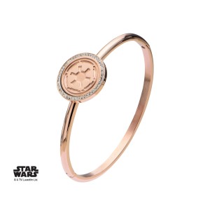 Body Vibe - women's Galactic Empire symbol bangle bracelet