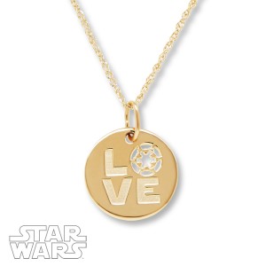 Kay Jewelers - 10K yellow gold Empire Love necklace