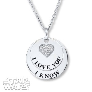 Kay Jewelers - Sterling silver 'I Love You' - 'I Know' necklace