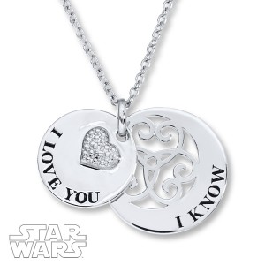 Kay Jewelers - Sterling silver 'I Love You' - 'I Know' necklace