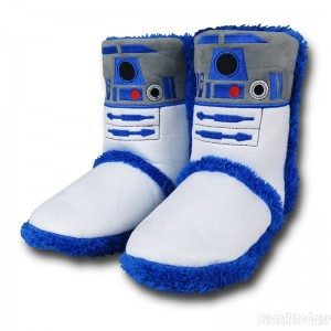 SuperHeroStuff - women's R2-D2 slipper boots
