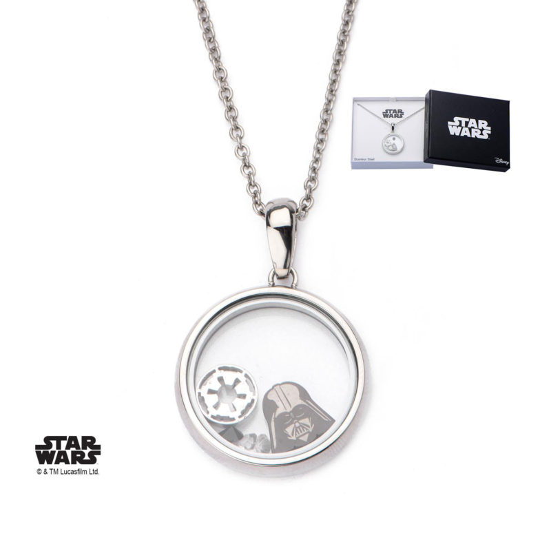 Body Vibe - Darth Vader/Empire symbol 'beads' necklace