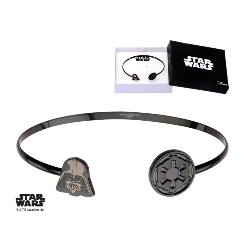 Body Vibe - Darth Vader/Empire symbol bangle bracelet