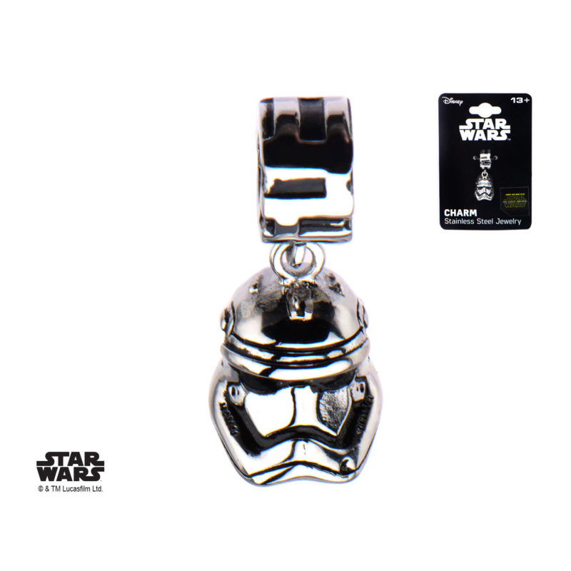 Body Vibe - First Order Stormtrooper dangle bead charm