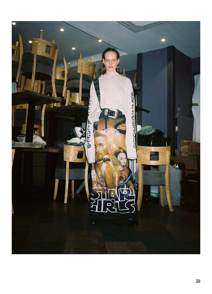 Vetements - Star Wars inspired skirt from SS16 collection