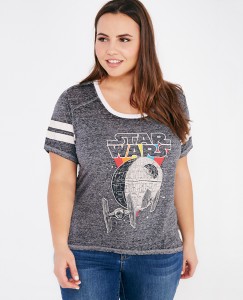 New plus size tee at Wet Seal