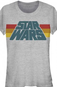 80's Tees - women's Star Wars retro logo t-shirt