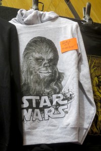 Women's Star Wars Chewbacca hoodie (back)