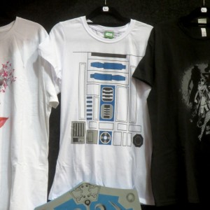 Women's Star Wars R2-D2 t-shirt (front)