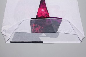 Her Universe - women's Galaxy Rey chiffon tee (back/hem detail)