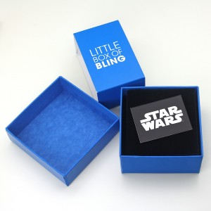HSN - 'bling' Darth Vader lightsaber earrings by SG@NYC, LLC (packaging)