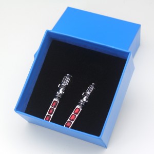 HSN - 'bling' Darth Vader lightsaber earrings by SG@NYC, LLC (with packaging)