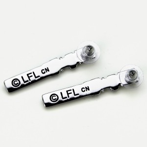 HSN - 'bling' Darth Vader lightsaber earrings by SG@NYC, LLC (back)