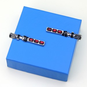 HSN - 'bling' Darth Vader lightsaber earrings by SG@NYC, LLC (with packaging)