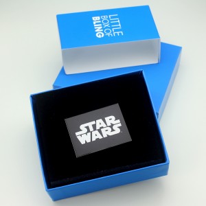 HSN - 'bling' Darth Vader lightsaber necklace by SG@NYC, LLC (packaging)