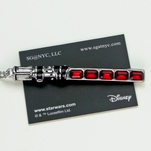 HSN - 'bling' Darth Vader lightsaber necklace by SG@NYC, LLC