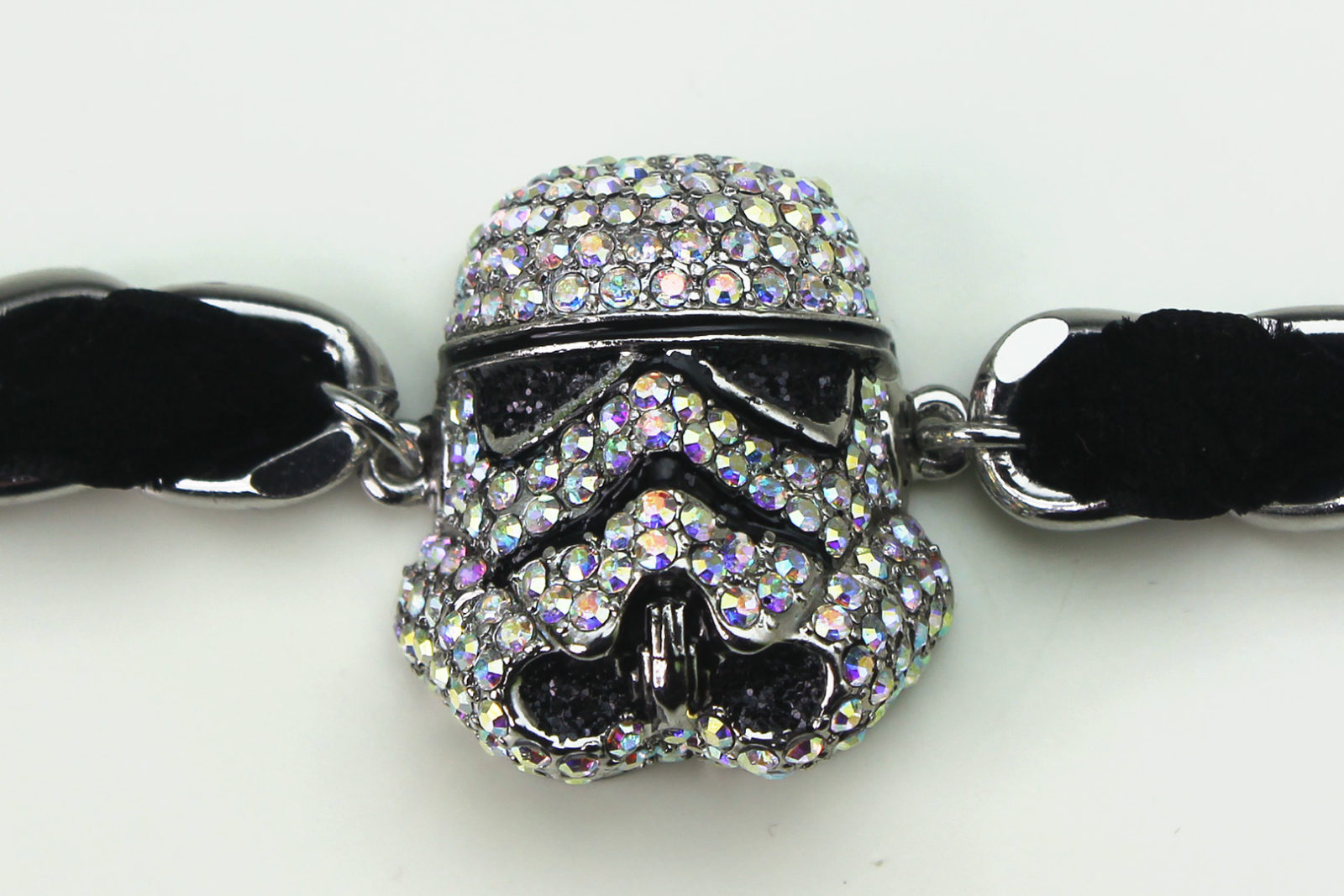 HSN - 'bling' Stormtrooper helmet bracelet by SG@NYC, LLC