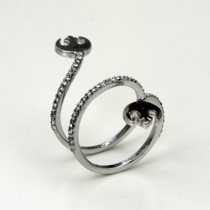HSN - 'bling' The Light Side ring by SG@NYC, LLC