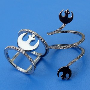 HSN - 'bling' Rebel Alliance and The Light Side rings by SG@NYC, LLC
