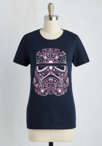 ModCloth - women's 'sugar skull' stormtrooper t-shirt