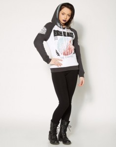 Spencers - women's Star Wars Join The Empire hoodie (front)