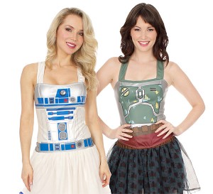 Thinkgeek - Star Wars corset tops (R2-D2 or Boba Fett)