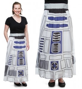 Thinkgeek - exclusive women's R2-D2 maxi skirt