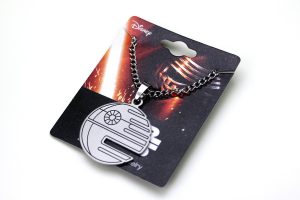 Body Vibe - Death Star cut out pendant necklace