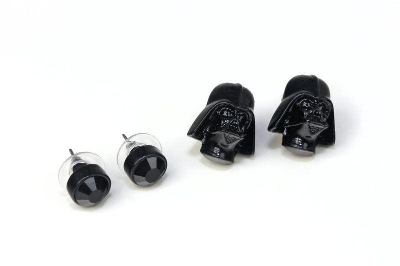 Torrid - Darth Vader stud earring set made by SG@NYC