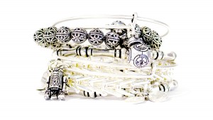 Alex And Ani - BB-8 and R2-D2 expandable bracelets (with others)