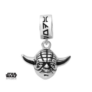Body Vibe X Star Wars - Sterling Silver Yoda 3D dangle charm