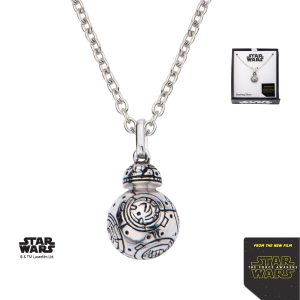 Body Vibe X Star Wars - Sterling Silver BB-8 3D necklace